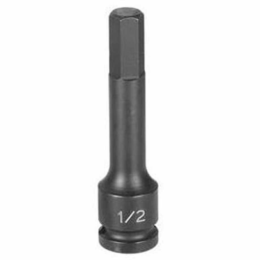 1/2" Drive x 17mm Hex Driver 4" Length Impact Socket