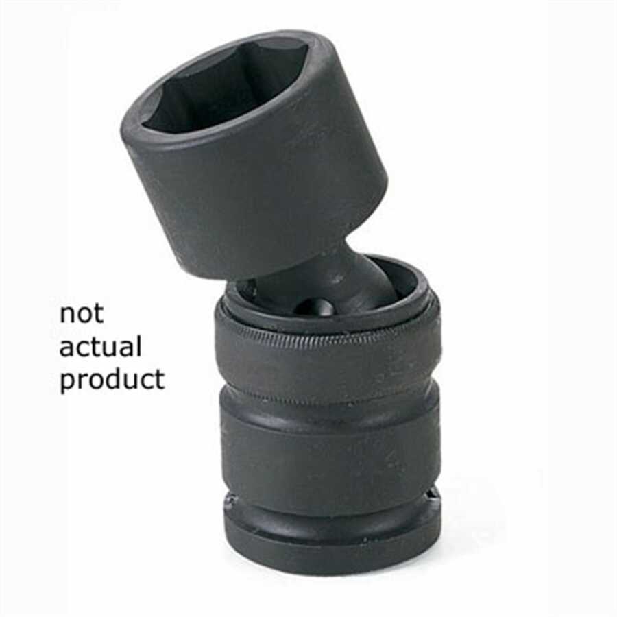 3/4 In Dr Heavy Duty Universal Impact Socket - 1-1/16 In L