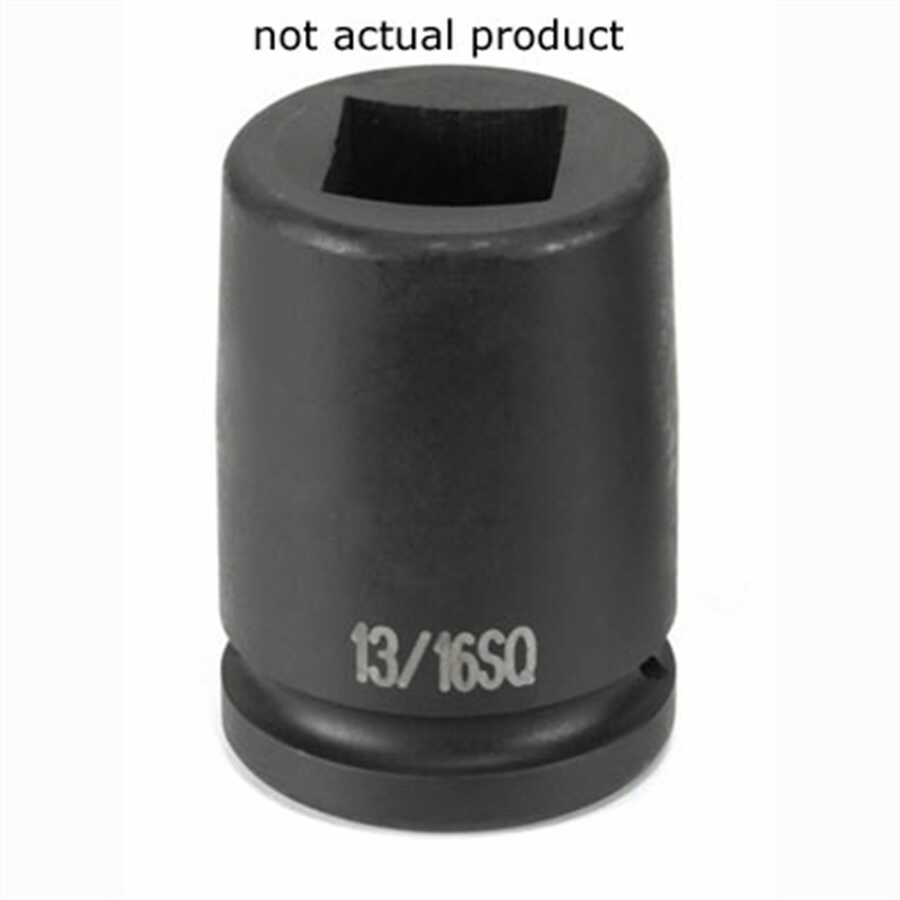 3/4" Drive x 17mm Square - 4 Point Impact Socket