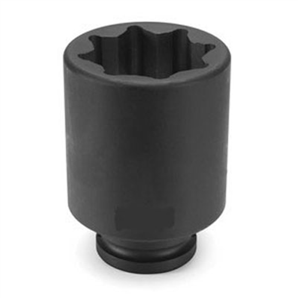 3/4 In Dr 8 Pt Double Square/Railroad Deep Impact Socket - 1-5/1