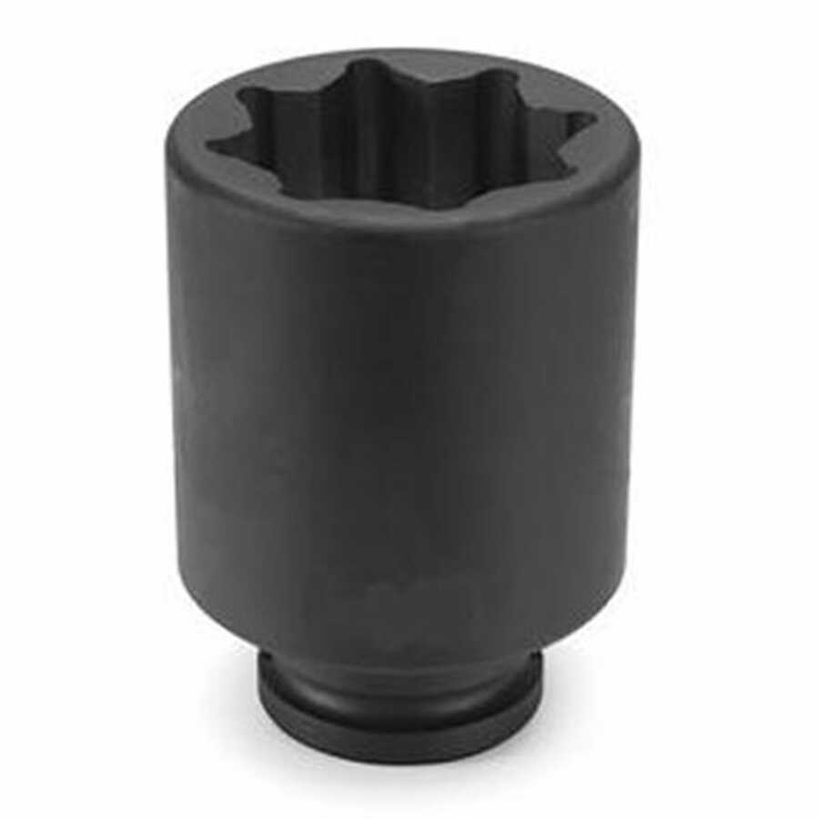 3/4 In Dr 8 Pt Double Square/Railroad Deep Impact Socket - 1-7/1
