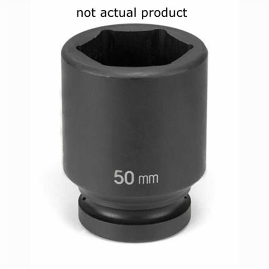 1" Drive Deep Metric Impact Socket, 42mm