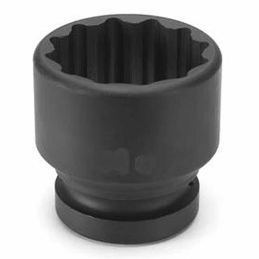 1" Drive x 2-1/8" Standard - 12 Point Impact Socket