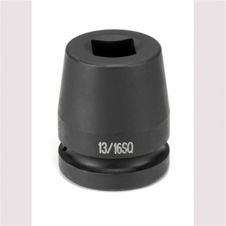 13/16" 4-Point Heavy Duty (Square) 1" Drive Impact Socket Fracti