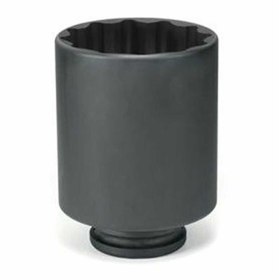 1-1/2" Drive x 70mm Deep - 12 Point Impact Socket