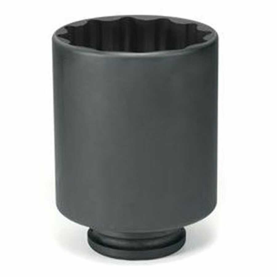 1-1/2" Drive x 2-1/2" Deep - 12 Point Impact Socket