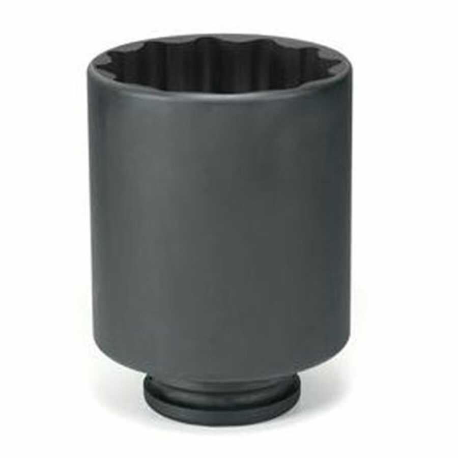 1-1/2" Drive x 4-3/4" Deep - 12 Point Impact Socket