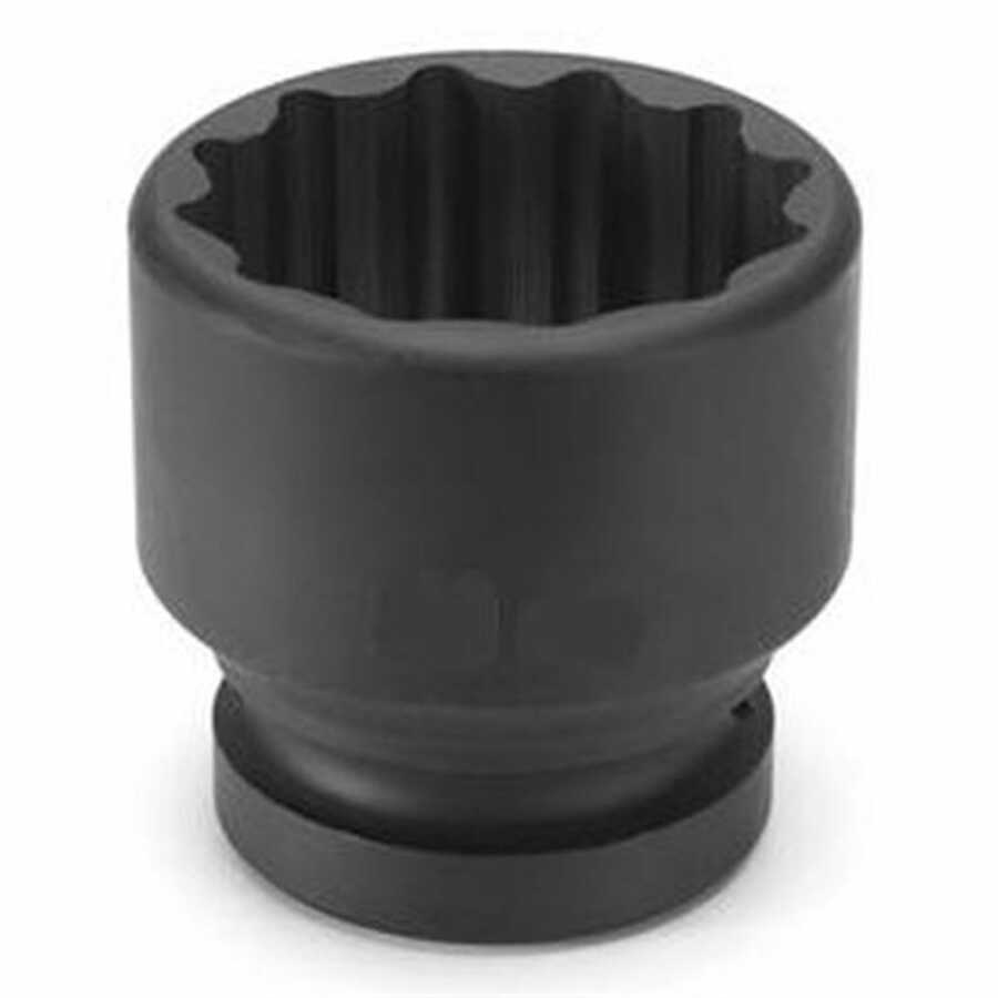 1-1/2" Drive x 4-3/4" Standard - 12 Point Impact Socket