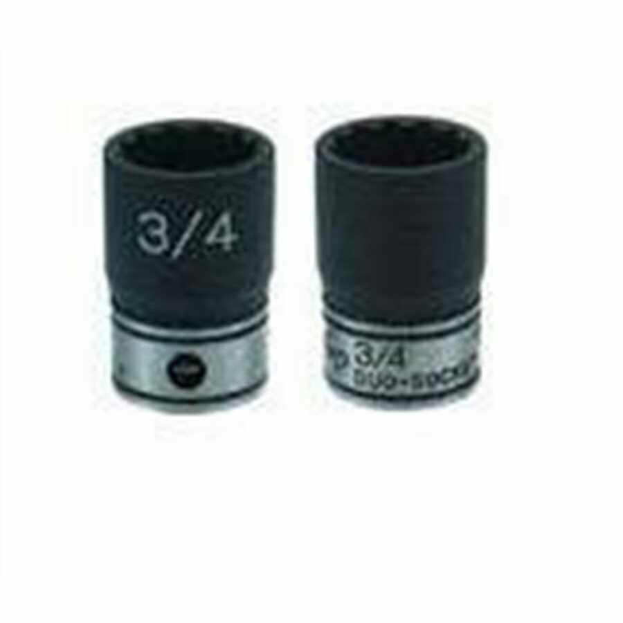 3/8 Inch Deep Duo-Impact Socket 12mm