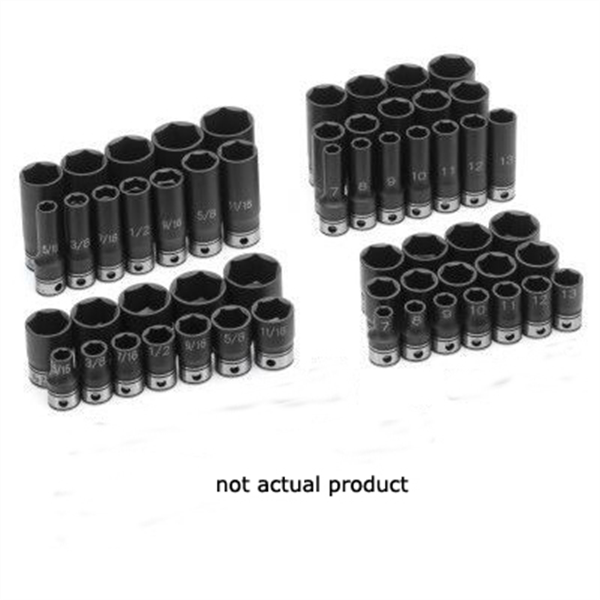 3/8" Drive x 7/16" 12 Point Standard Duo-Impact Socket