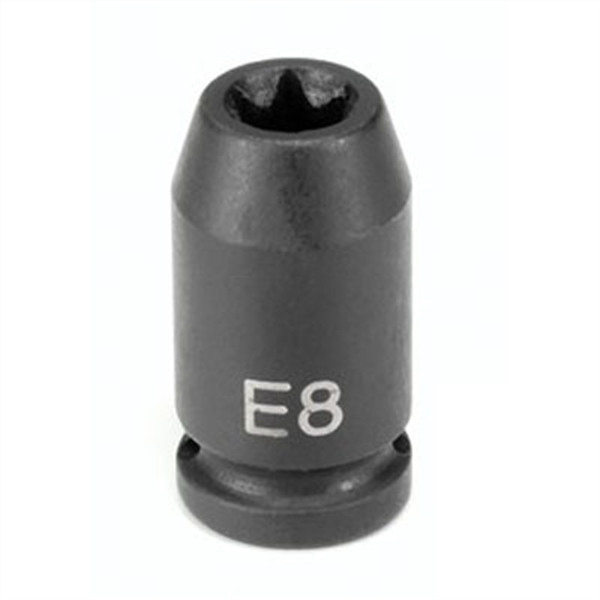 1/4" Drive x E4 External Star Impact Socket