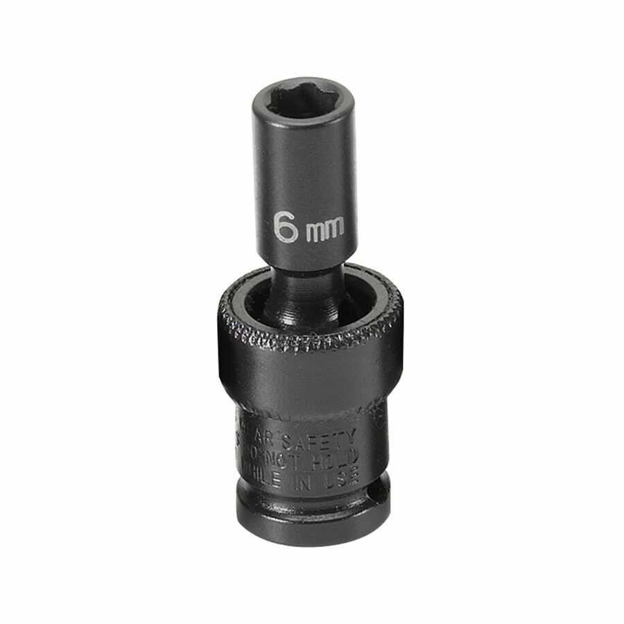 1/4 Inch Standard Universal Impact Swivel Socket 5.5mm