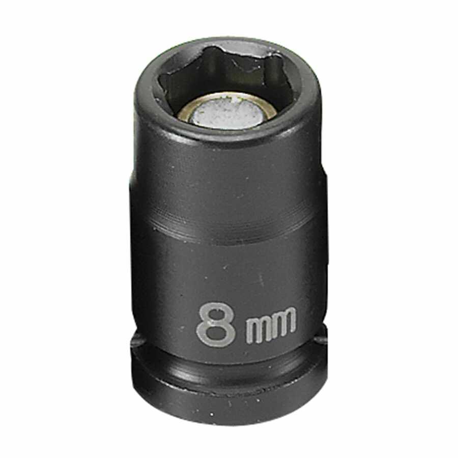 1/4" Surface Drive x 8mm Magnetic Impact Socket