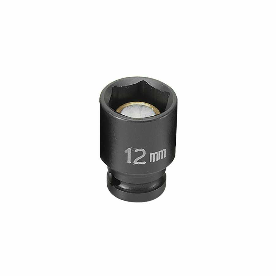 1/4" Surface Drive x 12mm Magnetic Impact Socket