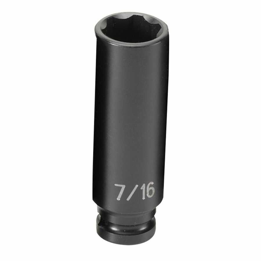 1/4" Surface Drive x 7/16" Deep Impact Socket