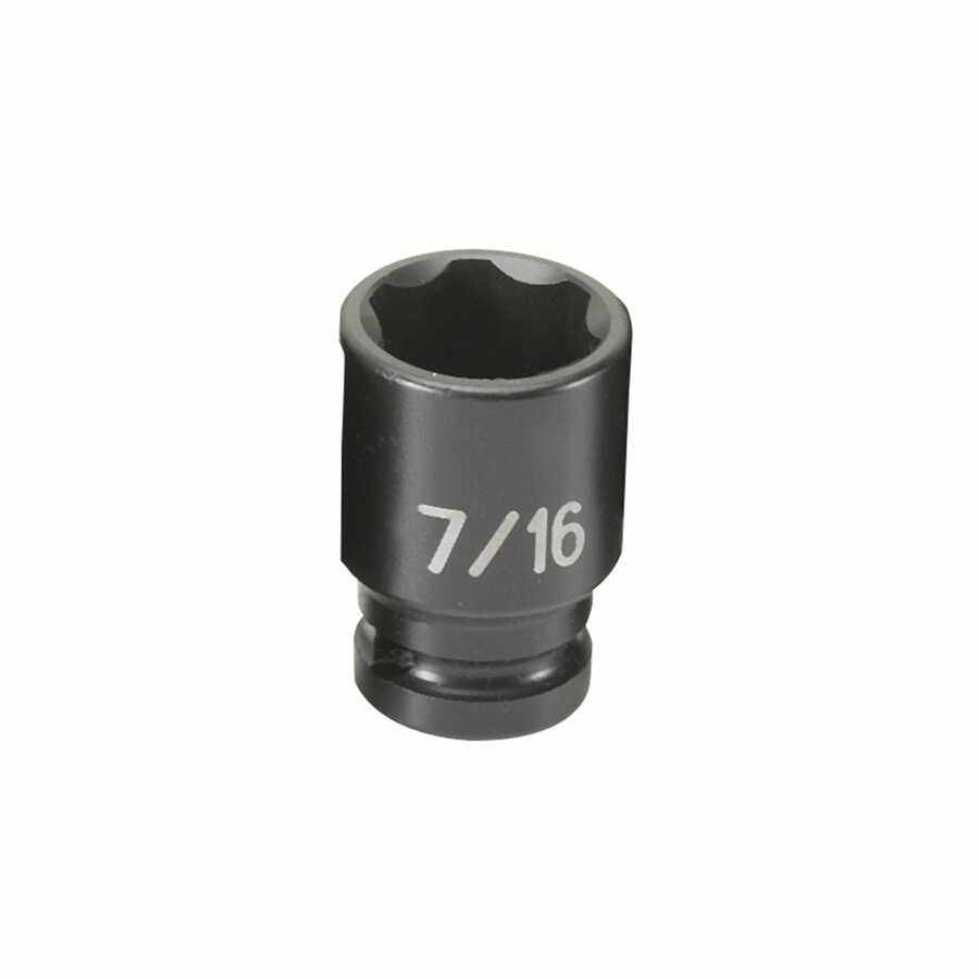 1/4" Surface Drive x 7/16" Standard Impact Socket