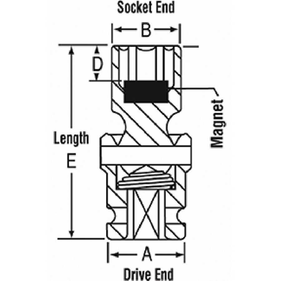 1/4" Surface Drive x 10mm