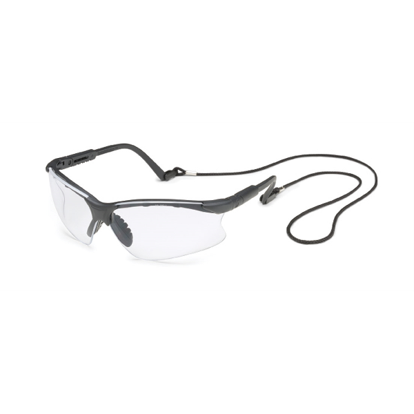 SCORPION BLACK/CLEAR LENS