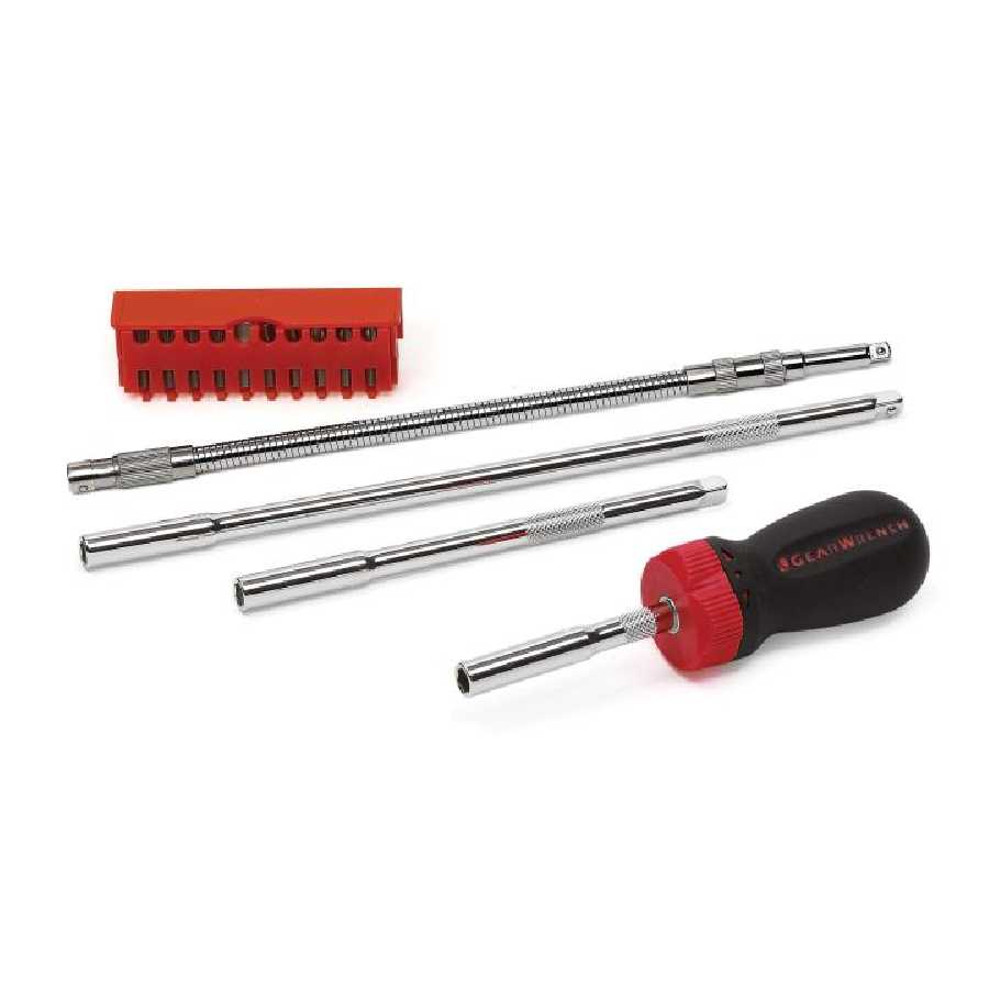 15 Piece Ratcheting Screwdriver Set