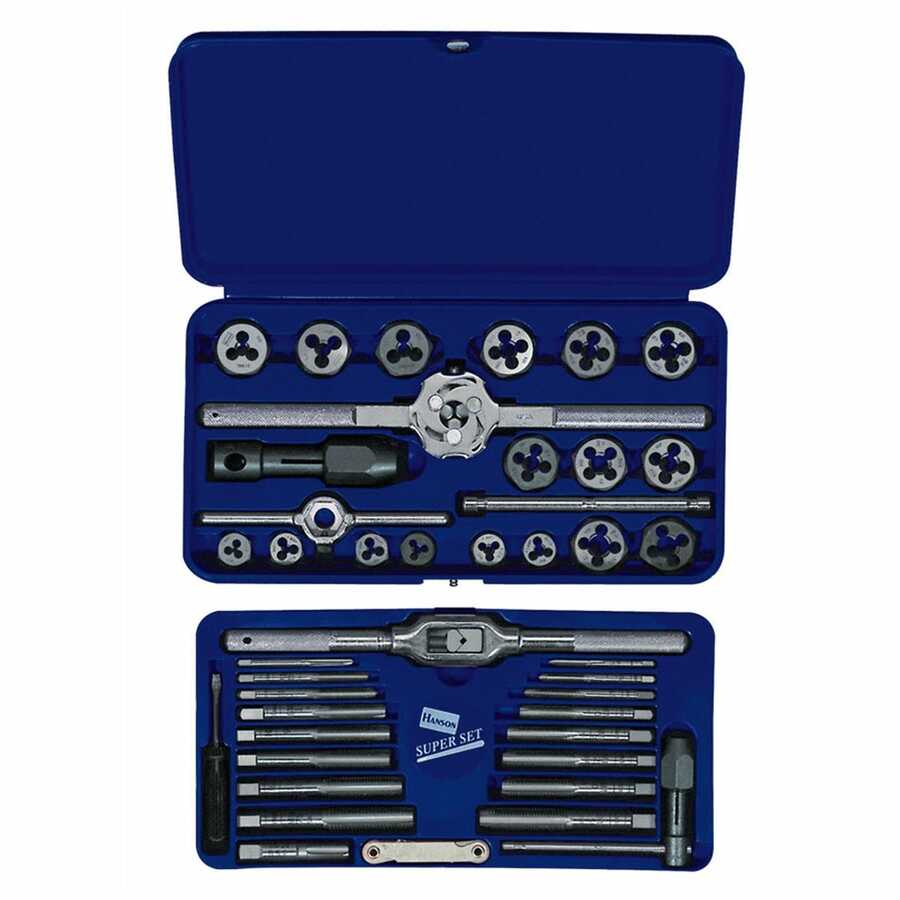 Metric Plug Taps & Hexagon Dies Set 41 Pc