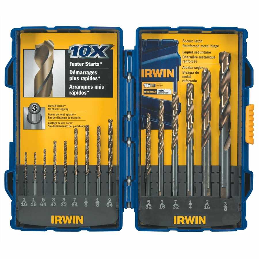 TurboMax Turbo Point Drill Set