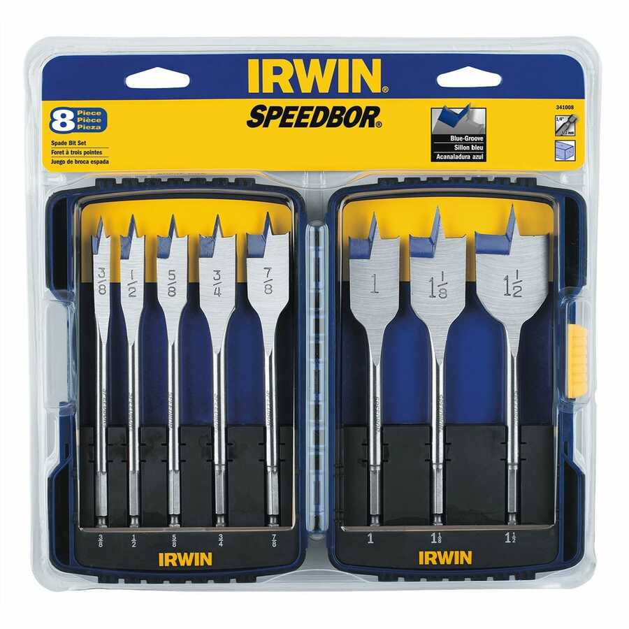 8PC SPEEDBOR FLAT BI