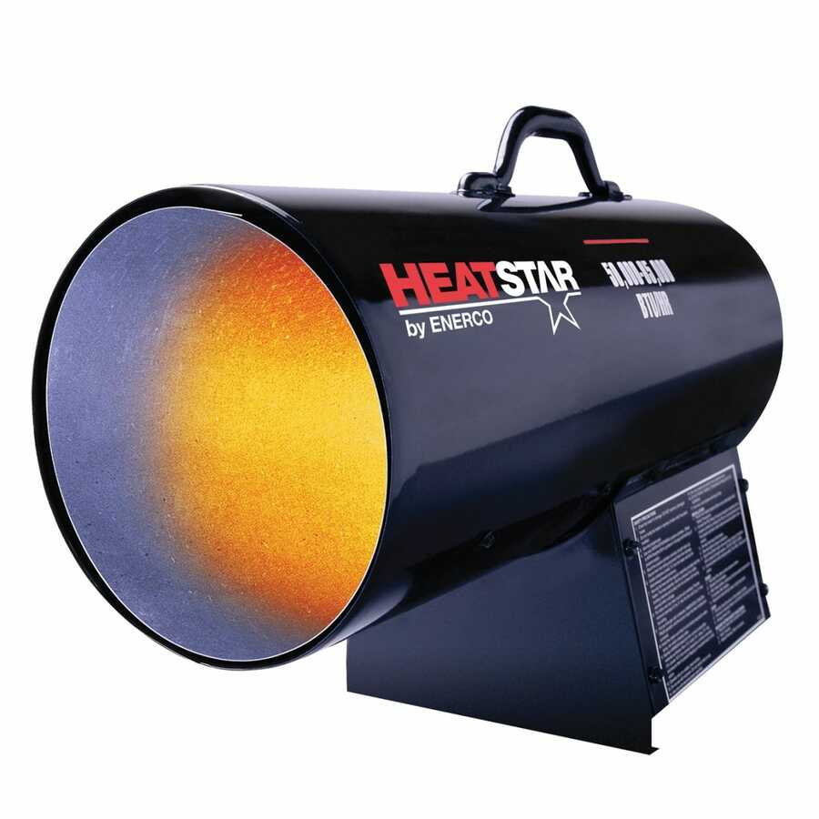 Portable Propane Heater, 50-85,000 BTU HR