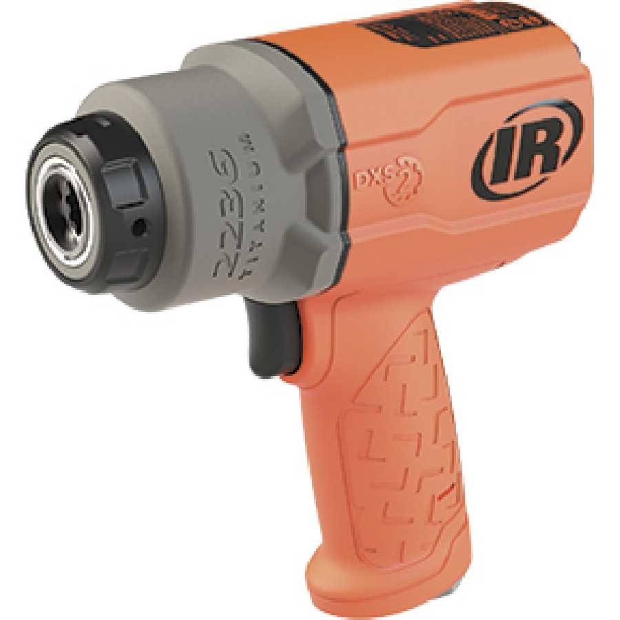 Ingersoll Rand DXS2 1/2" Air Impact Wrench, Friction Ring Retain