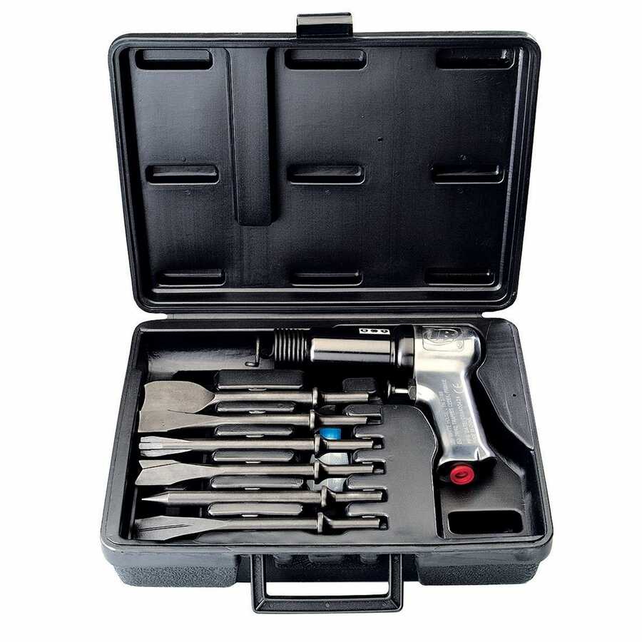 Air Hammer Kit - Heavy Duty w/ 6 Chisels IR121K6