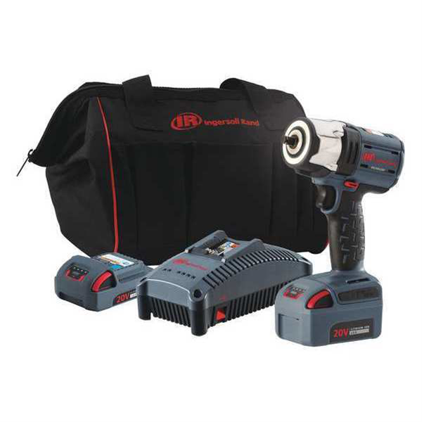 3/8" High Torque Impact Wrench - 2-Bat Kit