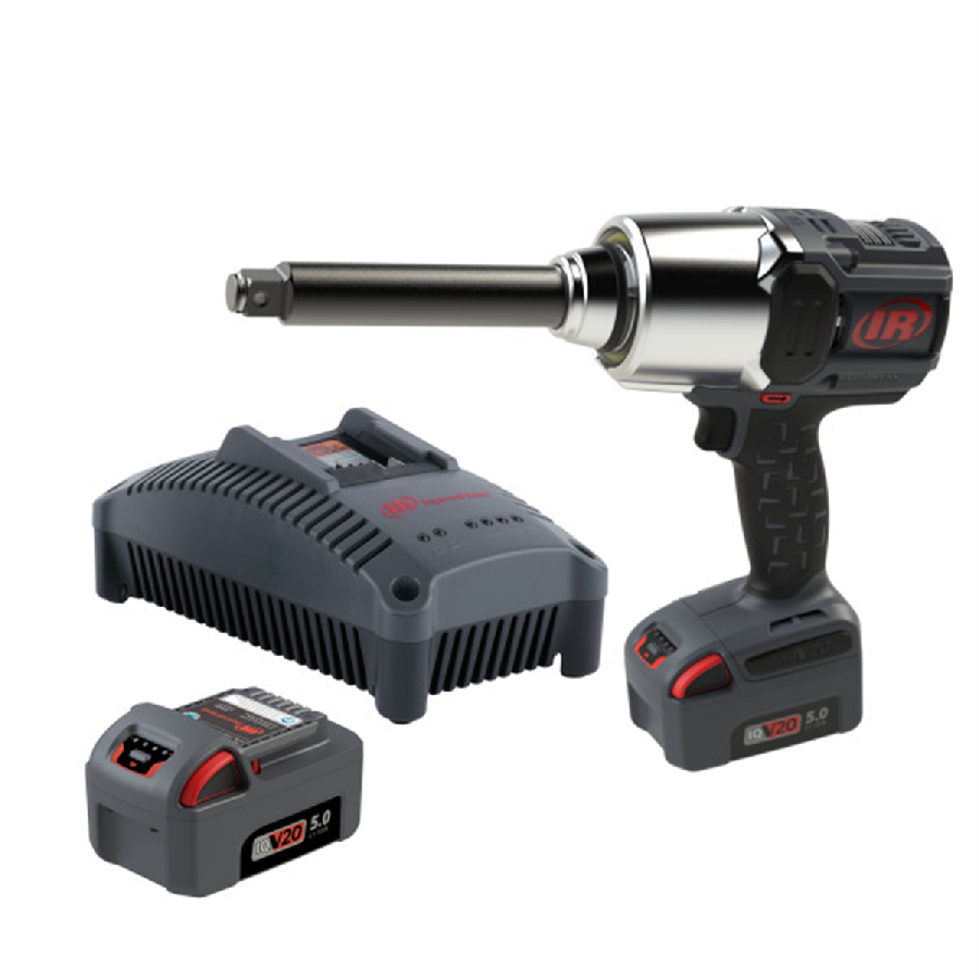 3/4" 20V Cordless Impact Wrench 2 Battery Kit, 2000 ft-lb Torque