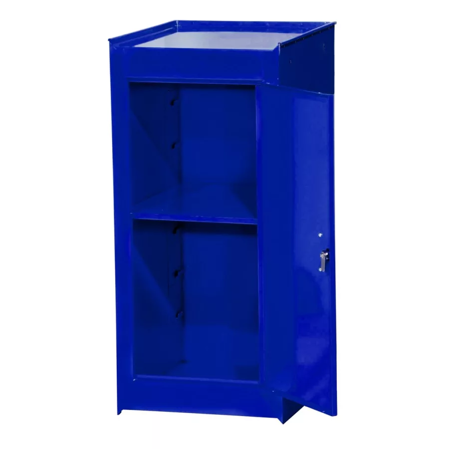 Side Half Locker w/ Shelf - Blue Side Half Locker w/ Shelf - Blue