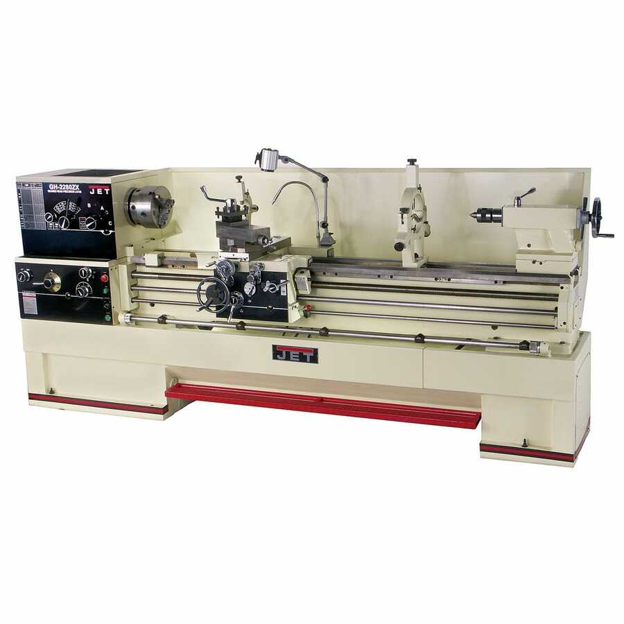 GH-2280ZX 22" Large Spindle Bore Lathe