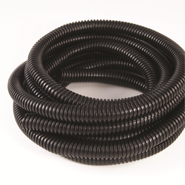 3/4" Flex Tubing Split Black