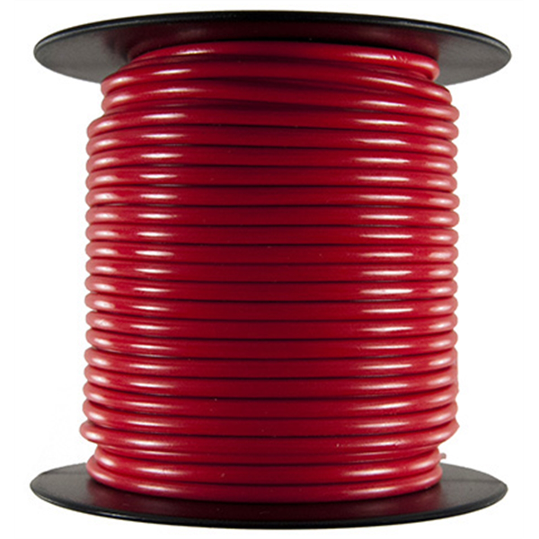 Primary Wire - 8 AWG, Red 25 Ft.