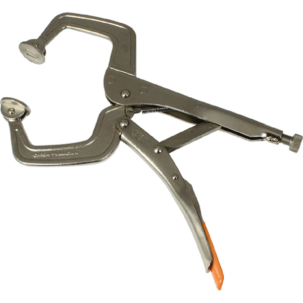 11IN C Clamp Locking Pliers with Movable Jaws