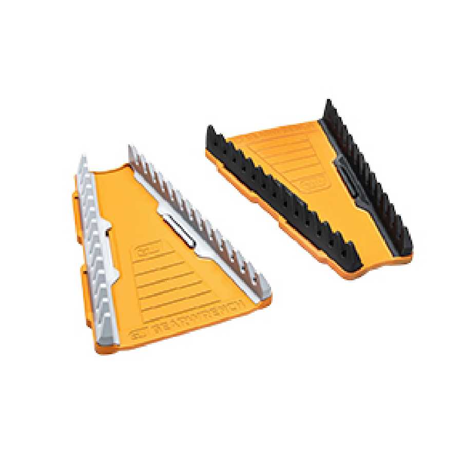 2 Pc. 13 Slot Reversible Wrench Rack