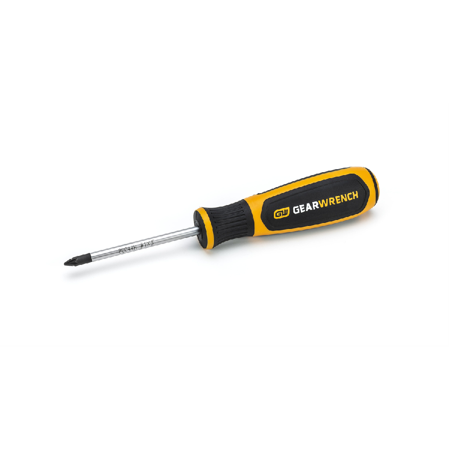 #1 x 3" Pozidriv Dual Material Screwdriver