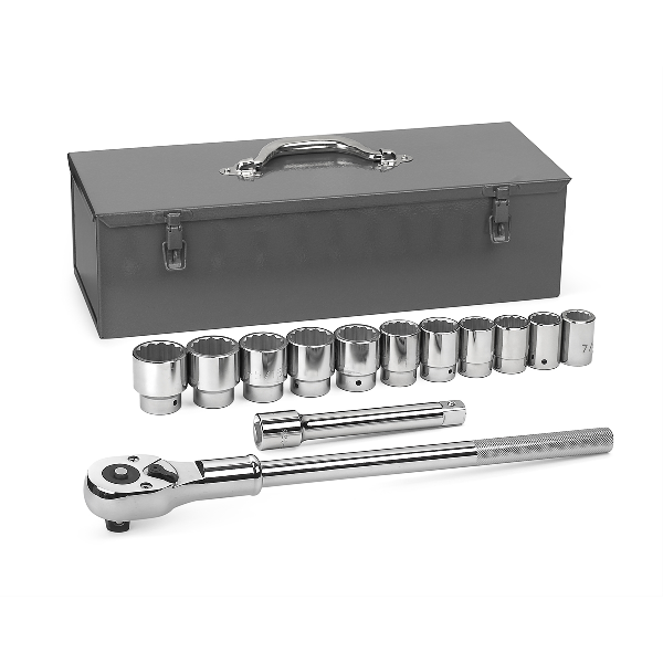 3/4\" DRIVE 13 Pc. SAE Standard Socket Set