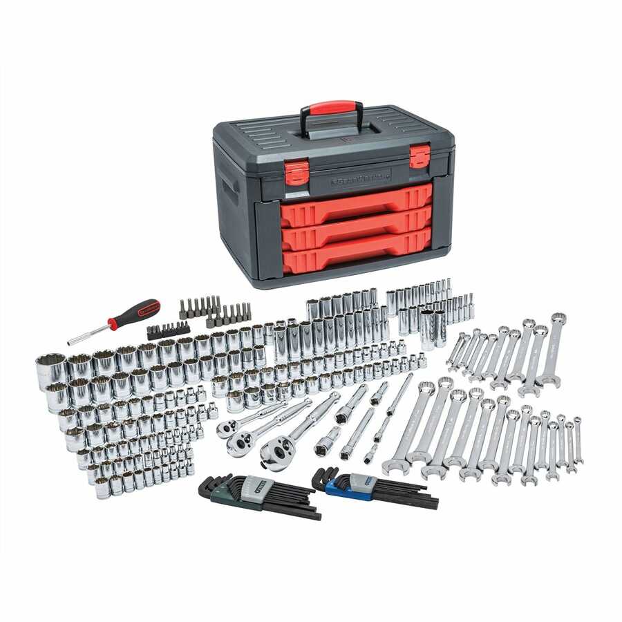 239PC MET SOCKET & RATCHET SET