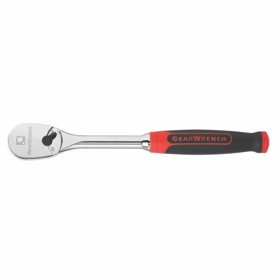 Cushion Grip Teardrop Ratchet 1/4\\ Dr.\"