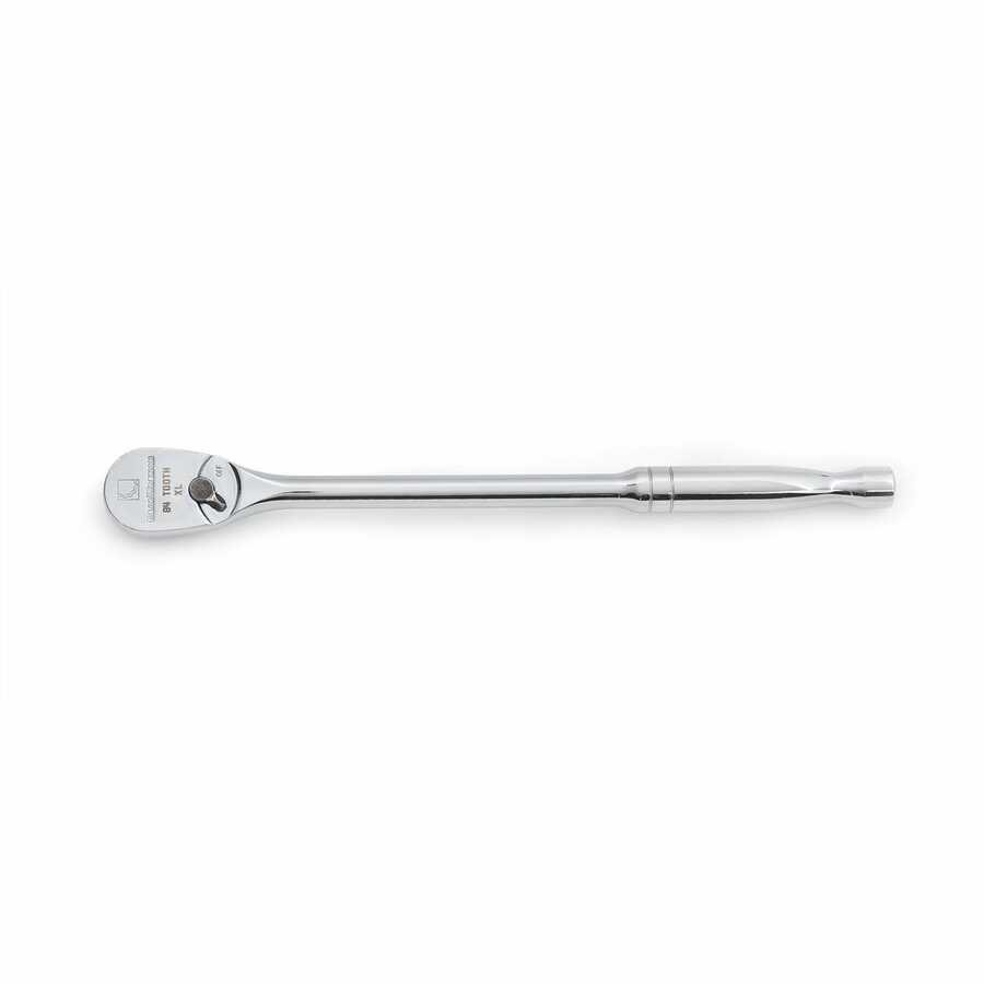 3/8\\Dr. L8 84T Full Polish Long Handle Ratchet\"