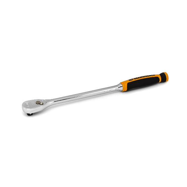 3/8" Dr 90T Cushion Grip Long Handle Ratchet