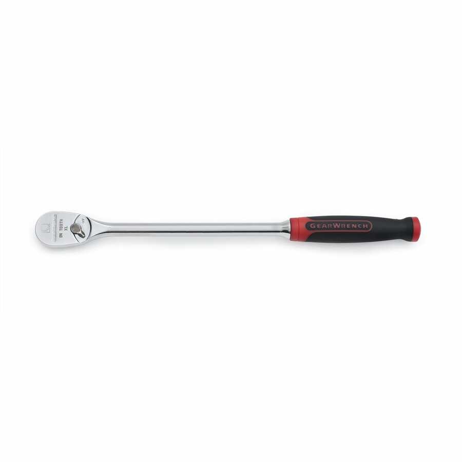 3/8\\Dr. 84T Full Polish Long Handle Ratchet - C\"