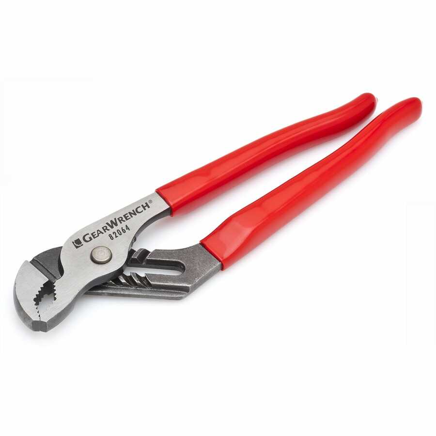 10\\ tongue & groove pliers w/\\\"v\\\"\" jaws\"\"\"