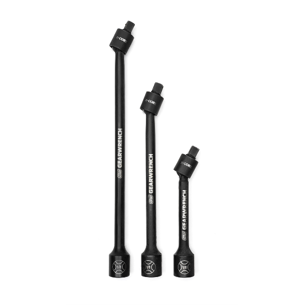 3 Pc. 1/2\\ Dr. Pinless Impact Universal-Joint Extension Set\"