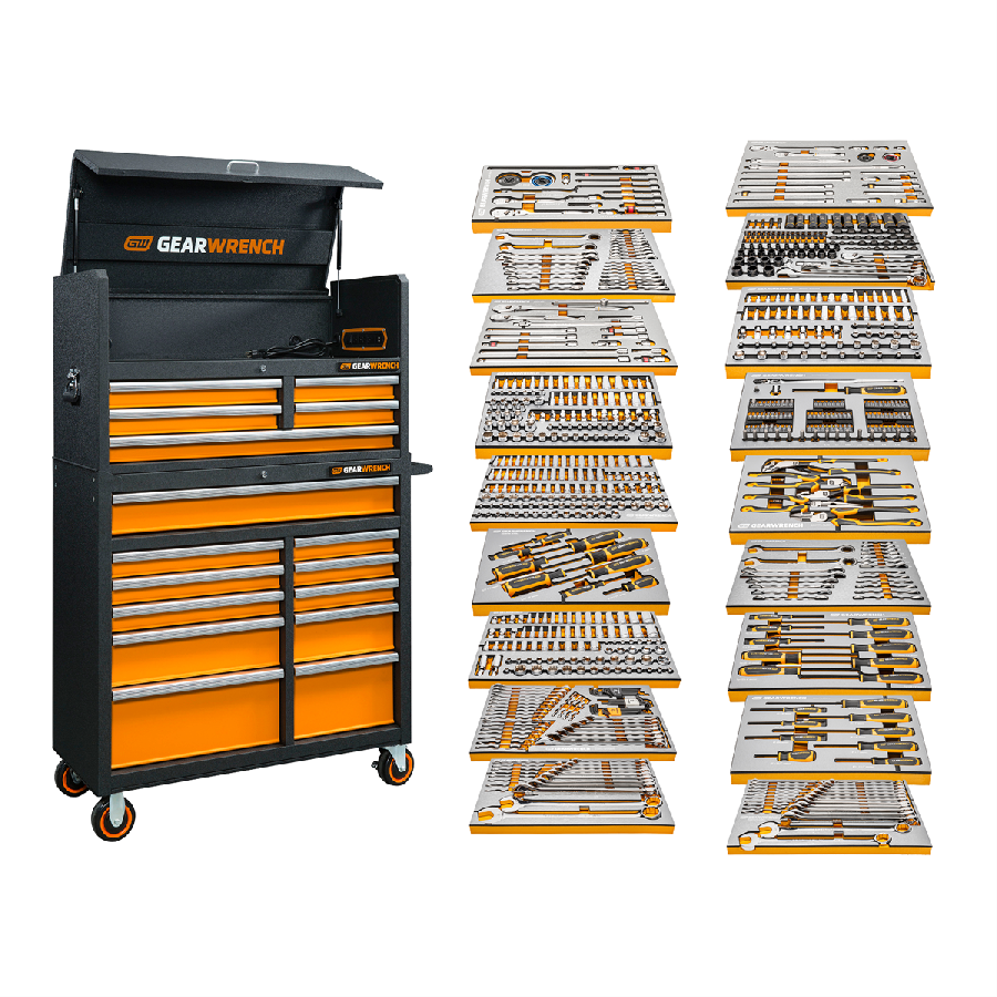 873 Piece MEGAMOD Mechanics Tool Set in Premium Modular Foam