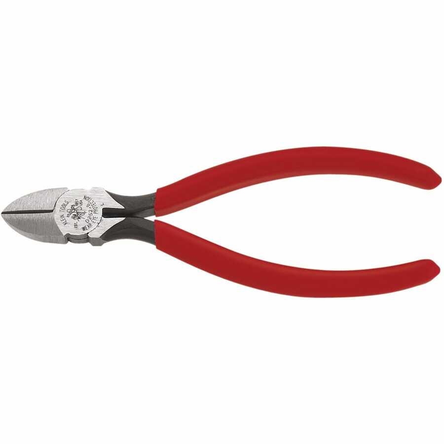 DIAG CUTTER PLIERS, HD TAPERED NOSE 6"