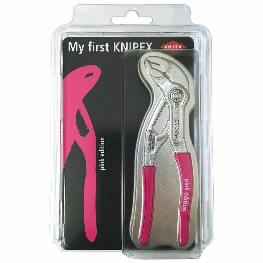 "My First Knipex" 5" Cobra Pink Handle