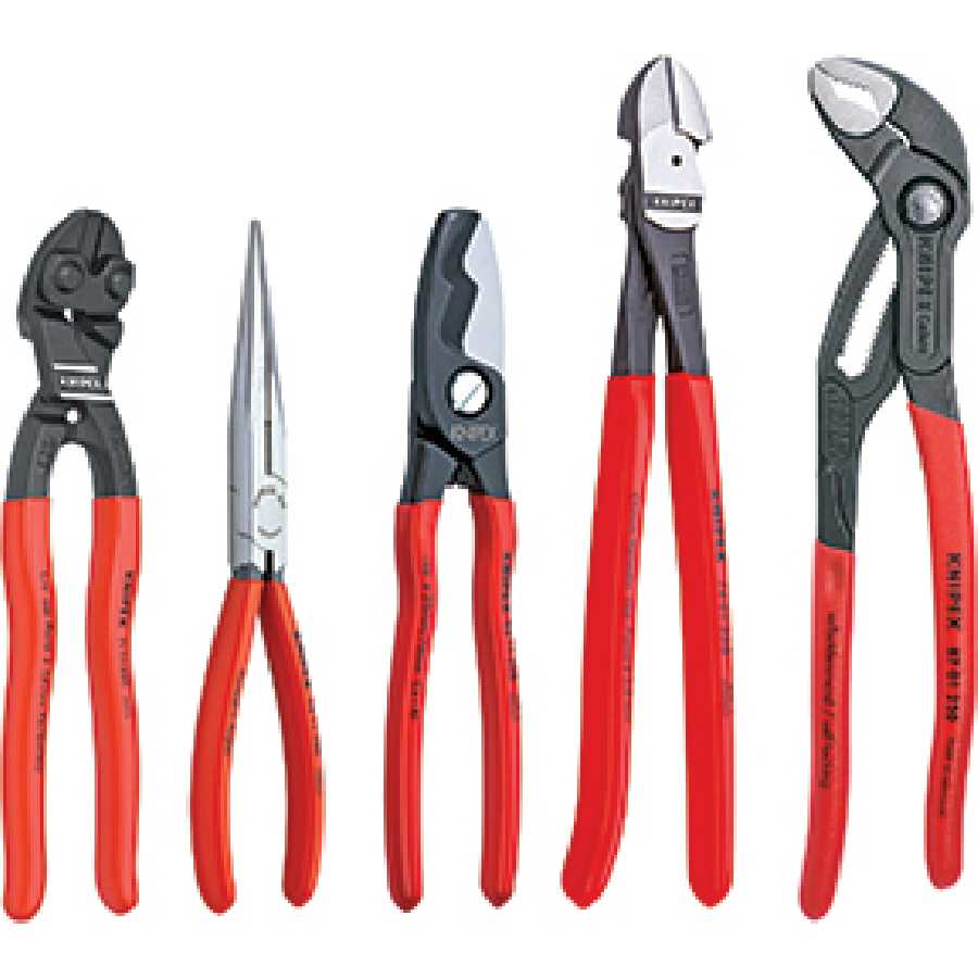 5 Piece Automotive Pliers Set